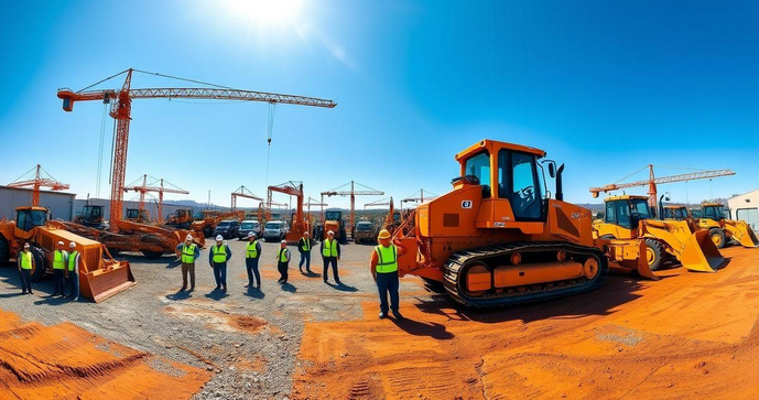 Empresa de locação de equipamentos para construção civil que transforma seu projeto em realidade